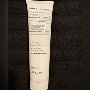 Korres Greek Yoghurt Foaming Cream Cleanser Tube *NEW